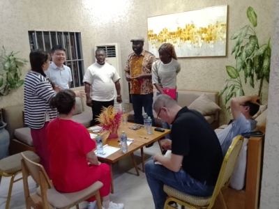 MEETING WITH THE DIRECTOR OF THE FISHERIES COMMISSION AND A DELEGATION OF CHINESE INVESTORS AND BUSINESS LEADERS